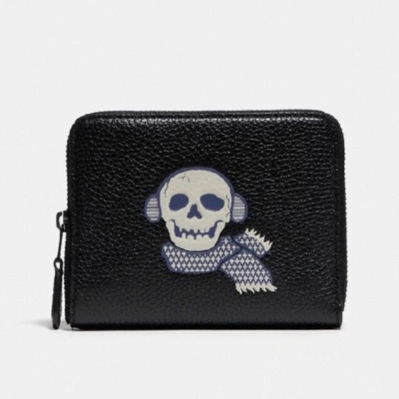 New Coach Bonesy Zip Wallet - Picture 1 of 5